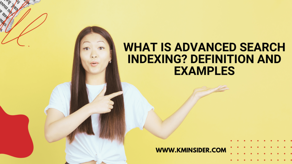 Advanced Search Indexing