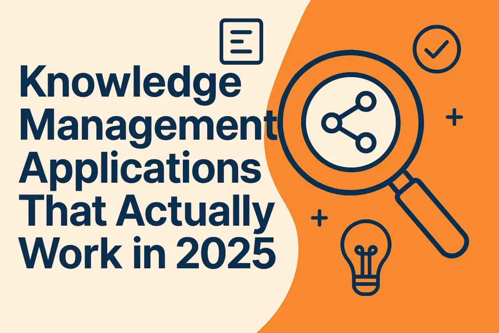 knowledge management applications