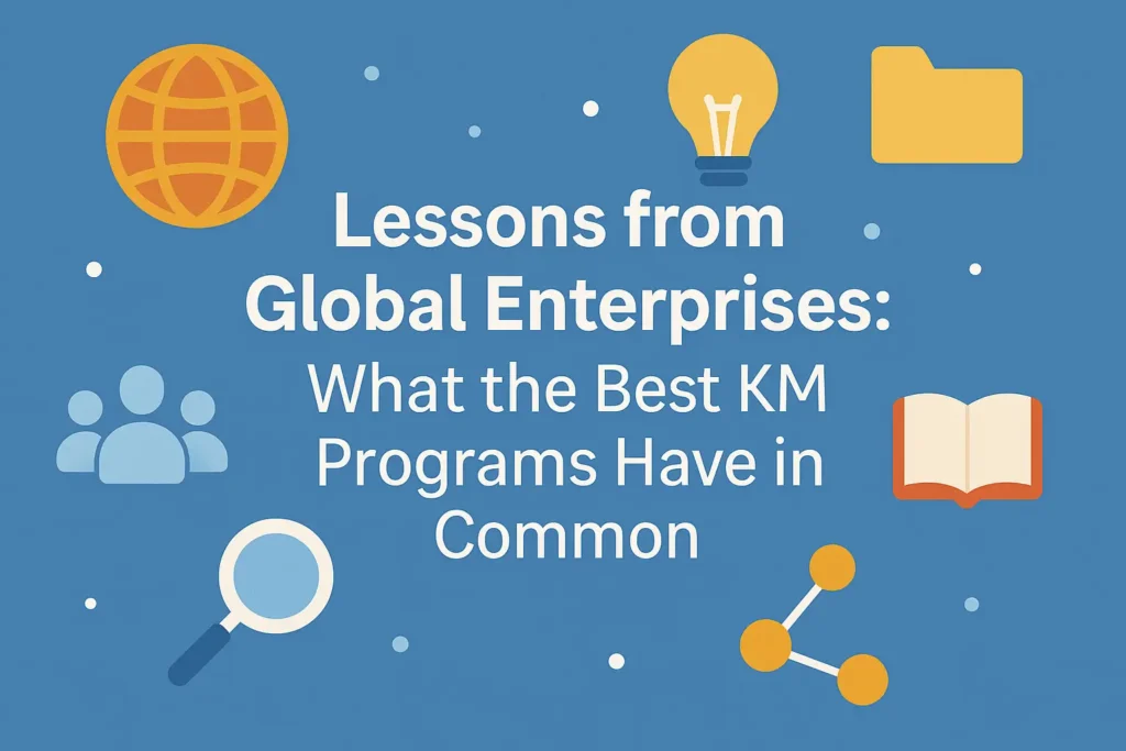 Best KM programs