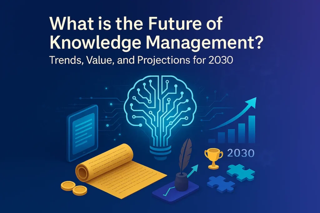 What is the future of knowledge management? Trends, Value, and Projections for 2030