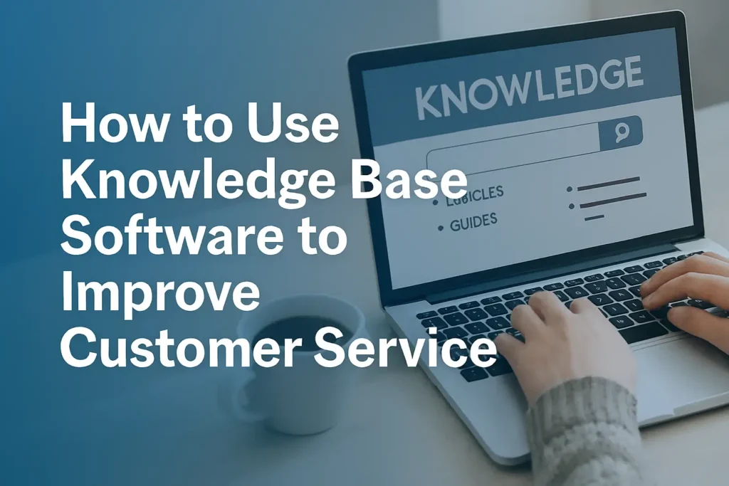 knowledge base software improve customer service