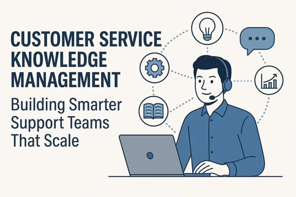 Customer Service Knowledge Management: Building Smarter Support Teams That Scale