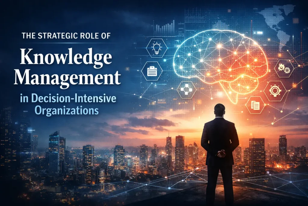 The Strategic Role of Knowledge Management in Decision-Intensive Organizations