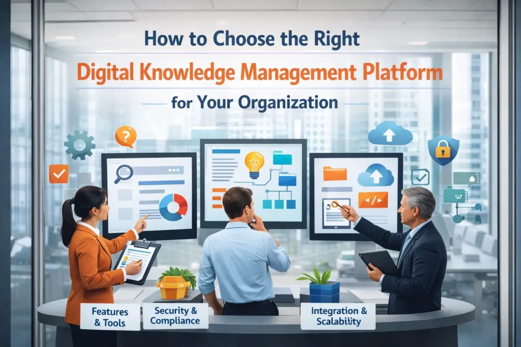 How to Choose the Right Digital Knowledge Management Platform for Your Organization