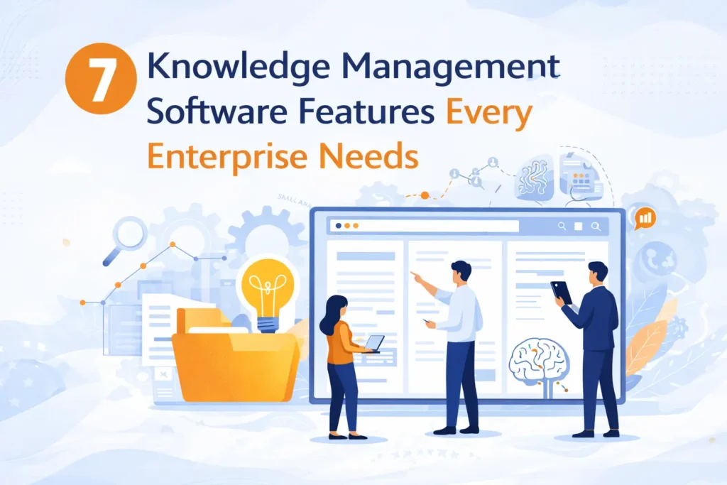 Knowledge management software features