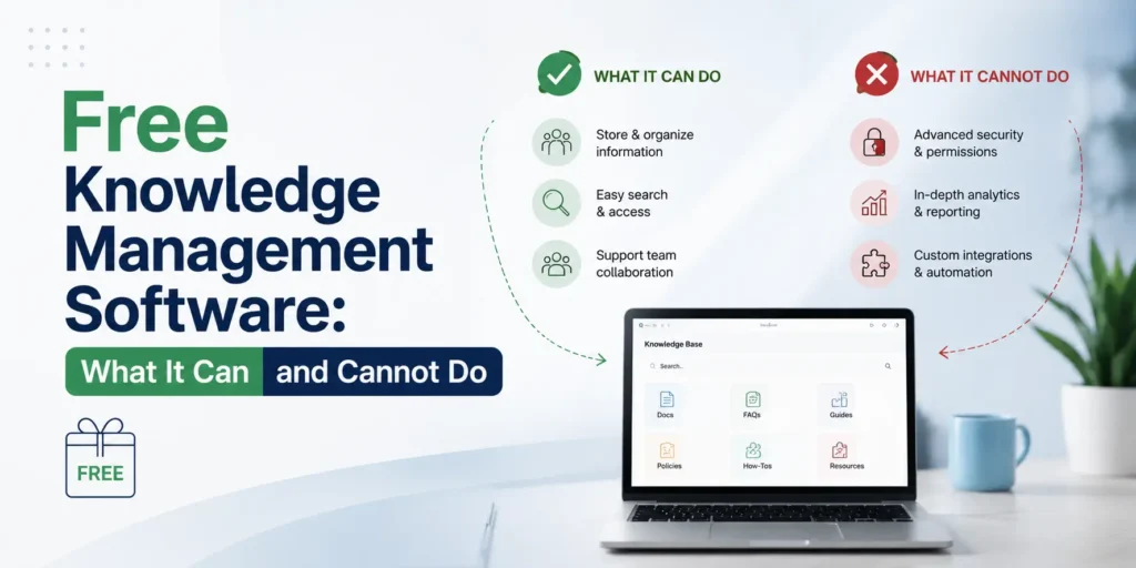 Free Knowledge Management Software: What It Can and Cannot Do