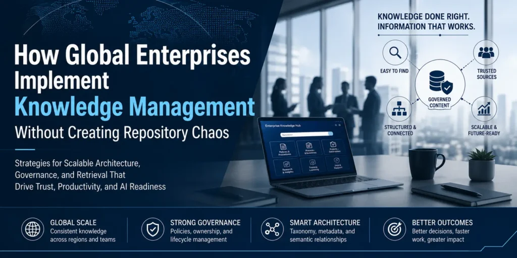 How Global Enterprises Implement Knowledge Management Without Creating Repository Chaos