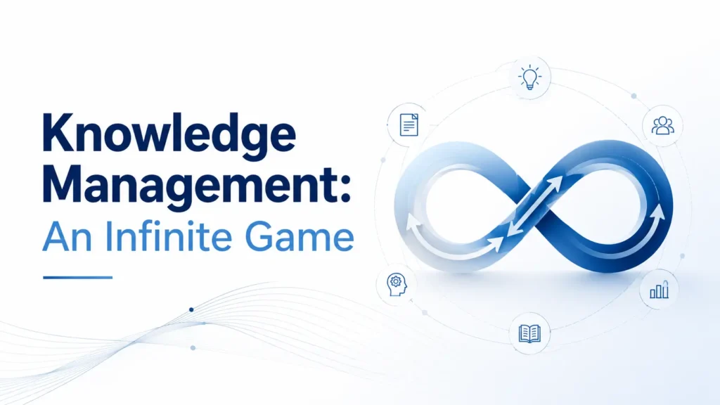 Knowledge Management: An Infinite Game 1 Knowledge management strategy