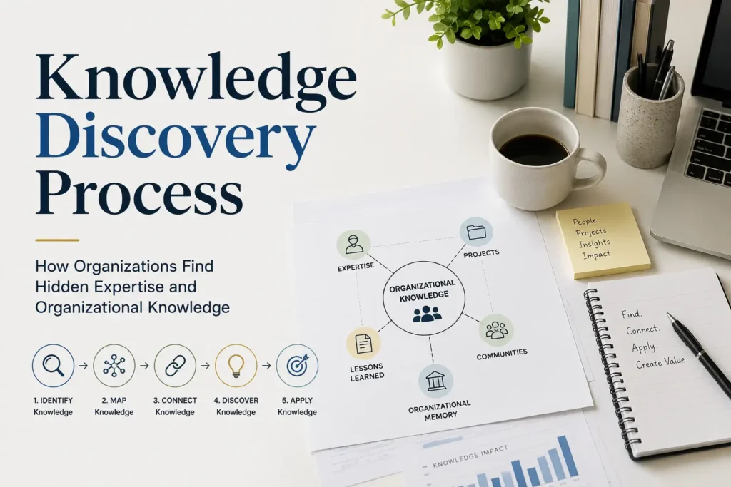 Knowledge Discovery Process: How Organizations Find Hidden Expertise and Organizational Knowledge 1 knowledge discovery process
