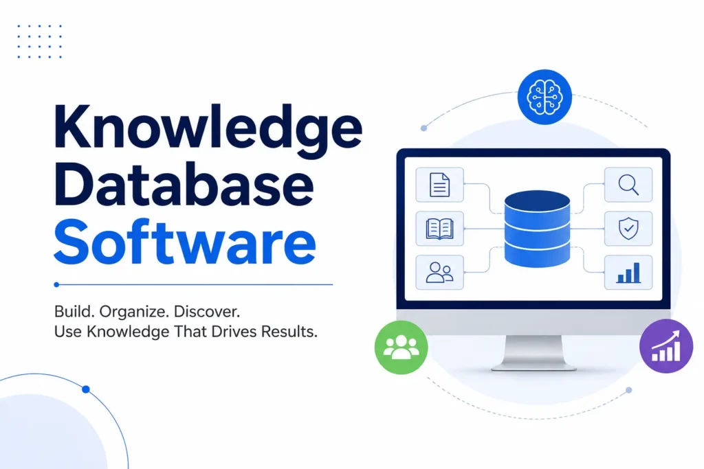 Knowledge database software solutions